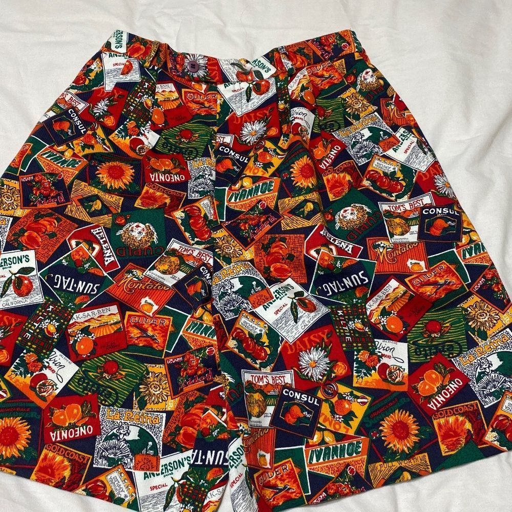 Fun Unique Shorts Jean Bell Sz 10